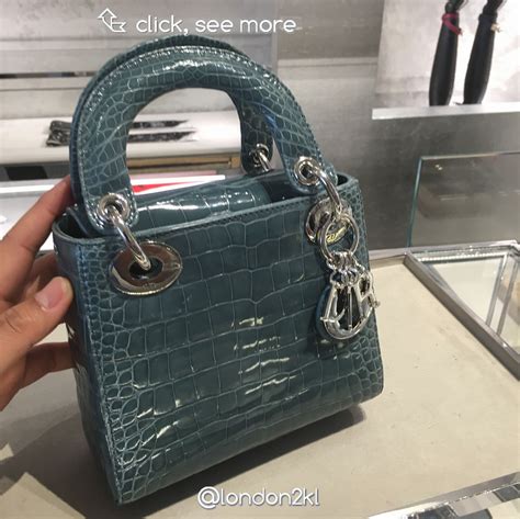 dior mini trotter bag|crocodile dior bag.